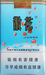 散花(软蓝)